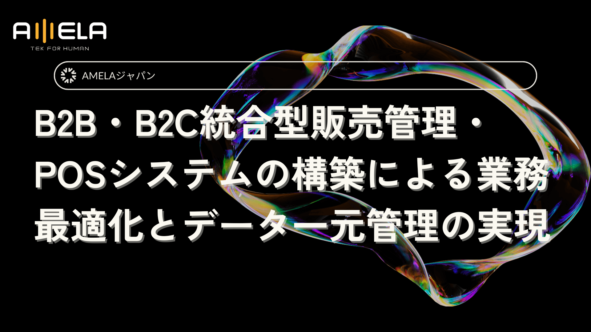 B2B・B2C統合型販売管理・POSシステムの構築による業務最適化とデータ一元管理の実現